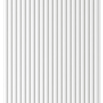 Linerio XS-Line Oval White Slat Panel