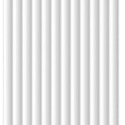 Linerio XS-Line Wave White Slat Panel